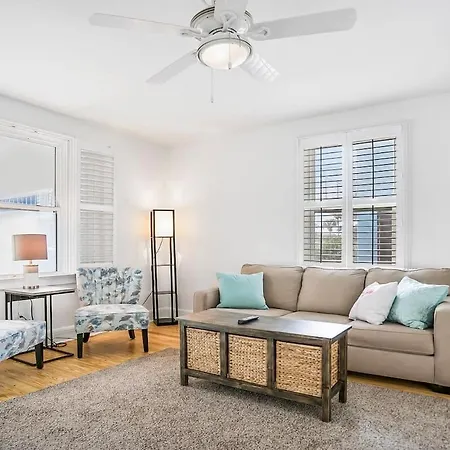 Beach Cottage! 100 Steps To The Sand, Pets Ok, Private Deck! St. Augustine Exterior photo